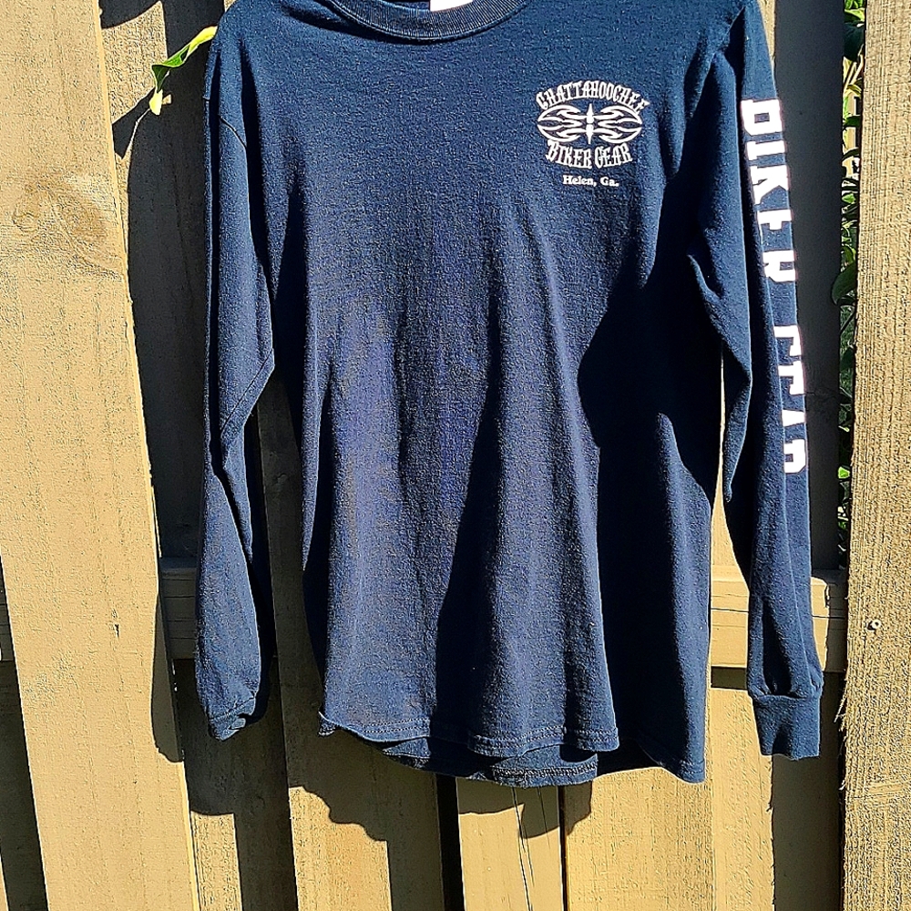 Small l/s black biker wear GUC